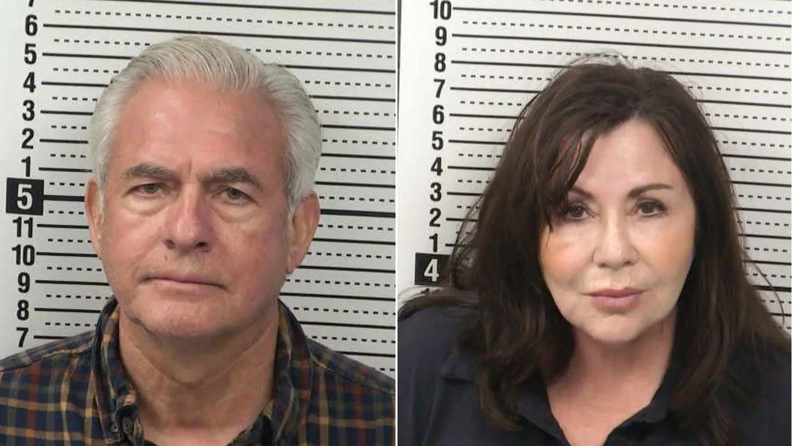 صورة لقاضي سابق وزوجته بعد اعتقالهما بتهم التلاعب بالأدلة في قضية تتعلق بمهاجر فنزويلي متهم بالانتماء لعصابة إجرامية.