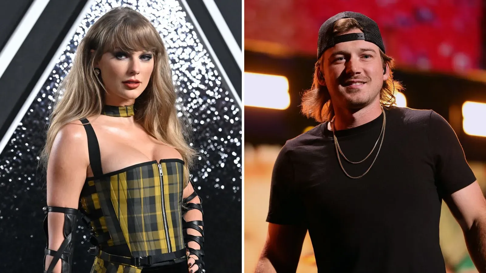 تايلور سويفت ومورغان والين في حفل جوائز iHeartRadio، حيث حصل كل منهما على 10 ترشيحات.