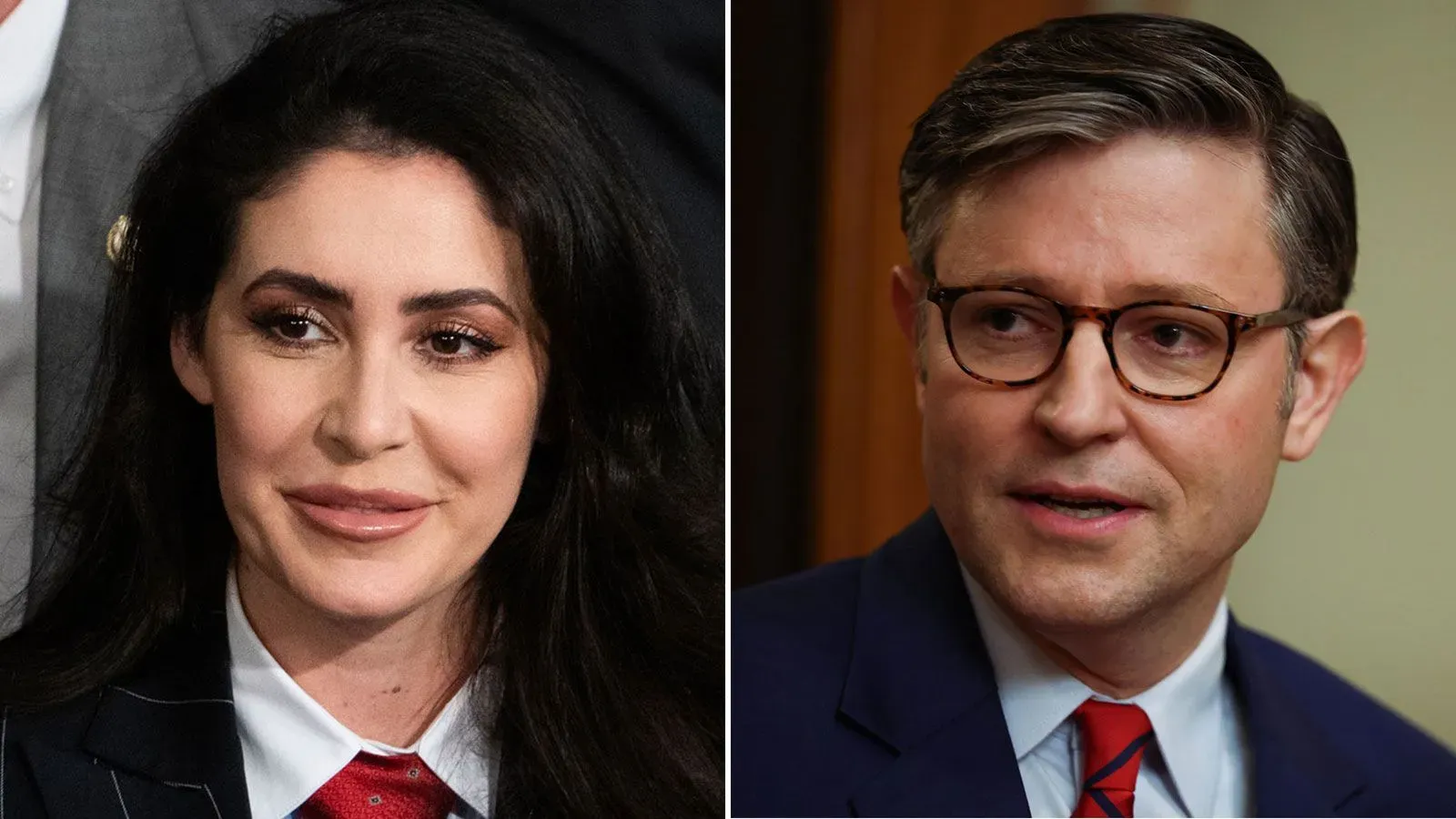 النائبة آنا باولينا لونا ورئيس مجلس النواب مايك جونسون يتحدثان بشأن التصويت عن بُعد للآباء الجدد في الكونغرس، وسط دعم ترامب.