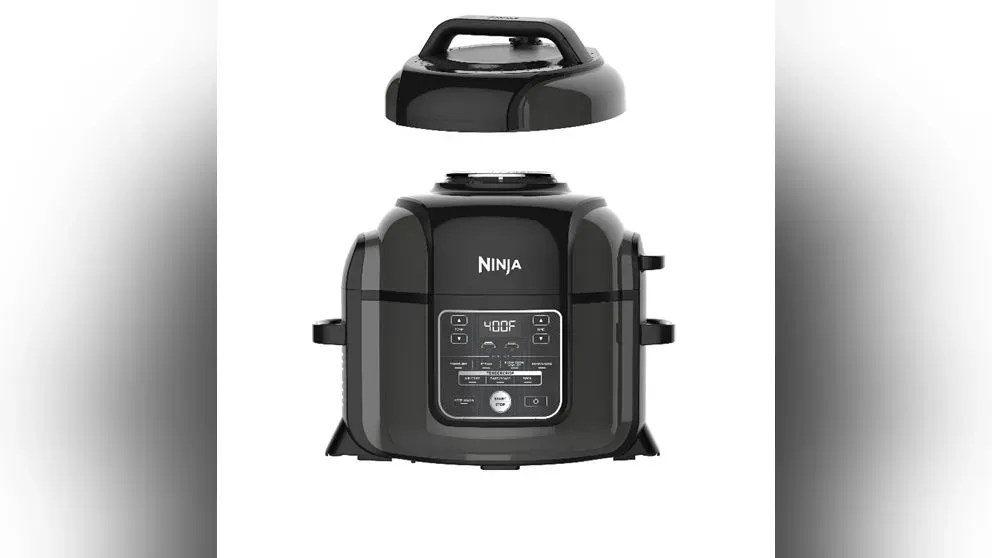 قدر ضغط متعدد الوظائف من نينجا فودي مع غطاء منفصل، تم استدعاؤه بسبب مخاطر الحروق أثناء الاستخدام.