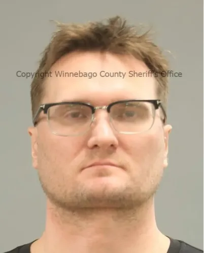 مايكل ديفيد ماكي، المتهم بقتل زوجين في كولومبوس، يظهر في صورة اعتقاله بعد القبض عليه في إلينوي.