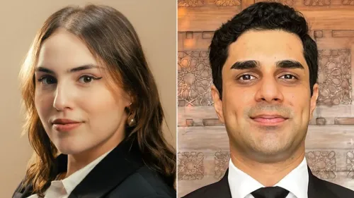 محاميان شابان، محنور عمر وإحسان جهانجير خان، يتعاونان في قضية قانونية تهدف إلى إلغاء الضرائب على منتجات الدورة الشهرية في باكستان.