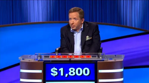 هارفي سيليكوفيتز يتنافس في برنامج "Jeopardy!"، مع عرض المبلغ 1,800 دولار، معبراً عن تصميمه على تحقيق أحلامه رغم مرض باركنسون.