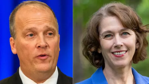 المرشحين لانتخابات المحكمة العليا في ويسكونسن: سوزان كروفورد الليبرالية وبراد شيميل المحافظ، وسط أجواء تنافسية مكثفة.