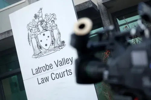 واجهة محكمة لاتروب فالي، حيث أُدينت إيرين باترسون بقتل والدي زوجها المنفصل عنها.