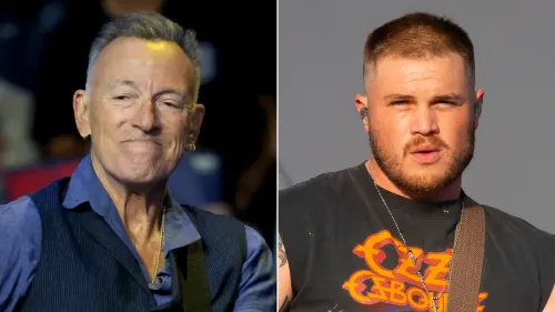 بروس سبرينغستين وزاك برايان يتشاركان المسرح في حفل ميتلايف، حيث أديا أغنية "أتلانتيك سيتي" في لحظة موسيقية مميزة.