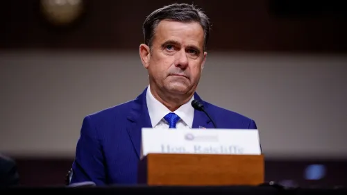 جون راتكليف، مدير وكالة الاستخبارات المركزية، أثناء جلسة استماع وتقييمات جديدة حول أصول كوفيد-19 وقضية تسربه من مختبرات ووهان.