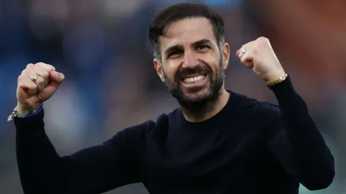 روبرتو مانشيني يعبر عن إعجابه بفلسفة فابريغاس الهجومية بعد تأهل Como لدوري أبطال أوروبا لأول مرة في تاريخه.