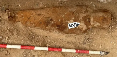 عُثر على مومياء عمرها 1,600 عام في أوكسيرينكوس بمصر، تحمل قطعة بردية من ملحمة "الإلياذة" لهوميروس، مما يسلط الضوء على استخدام النصوص الأدبية في الطقوس الجنائزية.