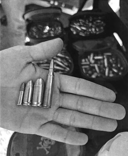 رصاصة في يد شخص، مع ظهور ذخائر أخرى في الخلفية، تعكس التحقيقات المتعلقة بقضية قاضي نيو مكسيكو وزوجته.