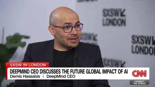 هاسابيس، الرئيس التنفيذي لشركة DeepMind، يتحدث في مهرجان SXSW بلندن حول قلقه من استخدام الذكاء الاصطناعي في الأغراض الضارة.