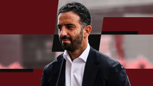 رُوبن أموريم مدرب AC ميلان يستعد لمواجهة بنفيكا في الدوري الأوروبي مع تركيز على الفوز وبناء هوية الفريق التكتيكية.