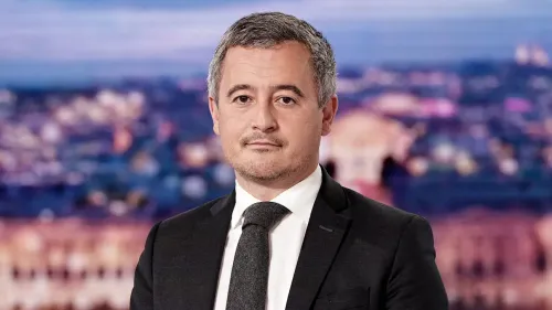 وزير العدل الفرنسي جيرالد دارمانين يتحدث عن جهود الحكومة لمكافحة تهريب المخدرات وتأمين السجون بعد سلسلة من الهجمات.