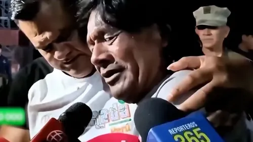 ماكسيمو نابا كاسترو، المعروف باسم غاتون، يتحدث بعد إنقاذه من البحر، معبرًا عن مشاعره بعد 95 يومًا من الضياع.