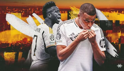 لاعبا ريال مدريد في خلفية مدينة، يعبران عن فوز الفريق وتألق نجومه بعد كأس العالم 2026.